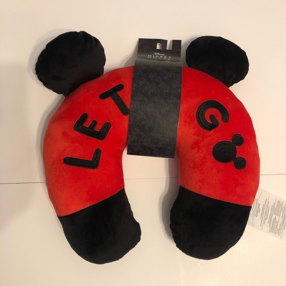 New Disney Mickey and Minnie Mouse Travel Pillow - Picture 3 of 7
